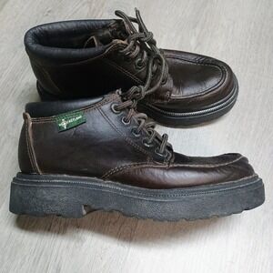 Vtg Eastland Brown Leather Boot hiking Women's Size 6